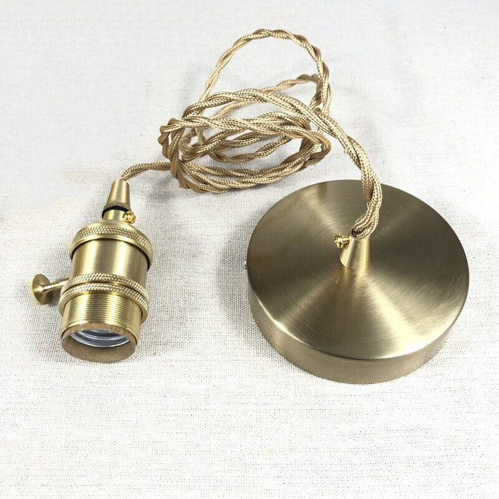 Vintage Crystal Pendant Lamp