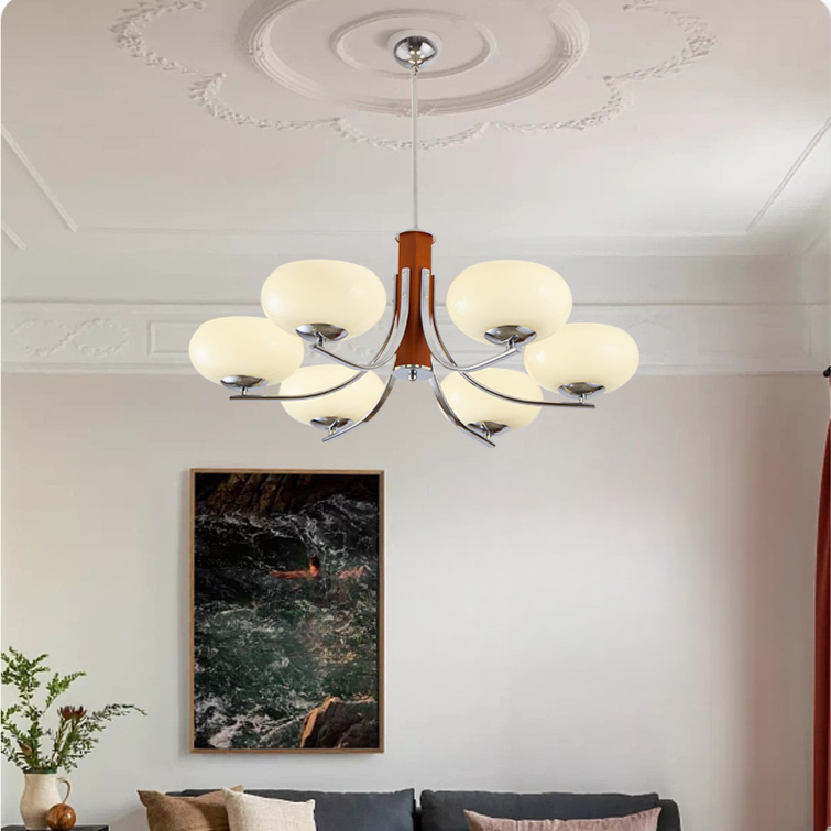 3/5 Head Bauhaus Chandelier