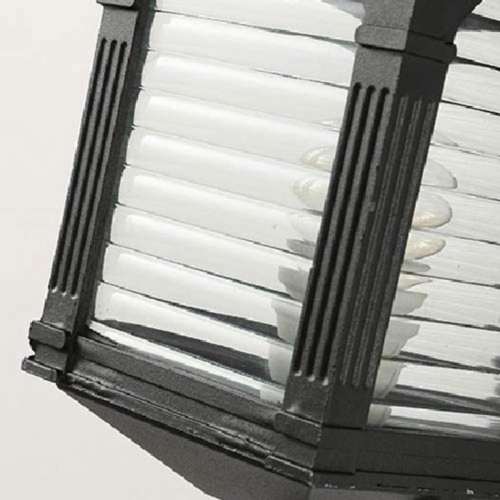 Antique Glass Outdoor Wall Lamp