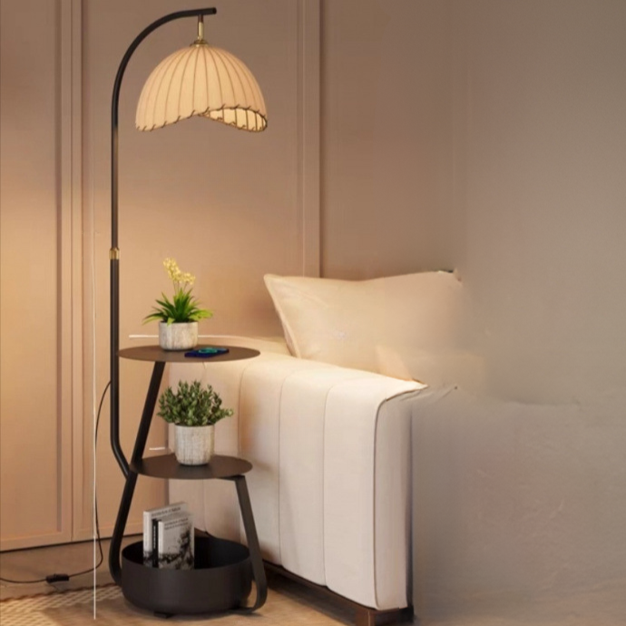Japanese Bedside Lamp Table