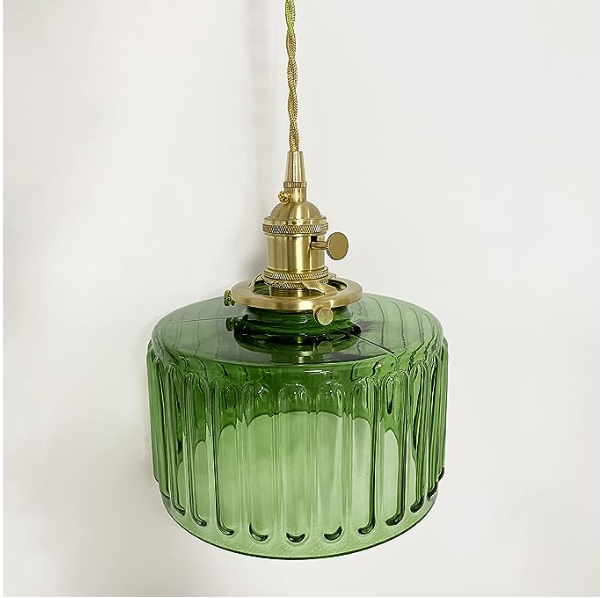 Vintage Crystal Pendant Lamp