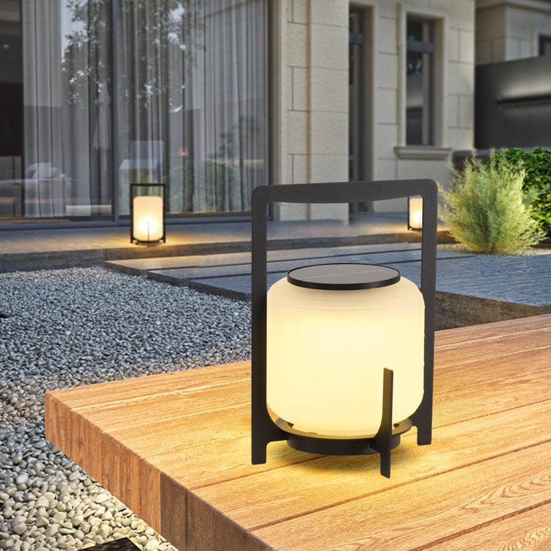 Solar-powered Patio Lamp