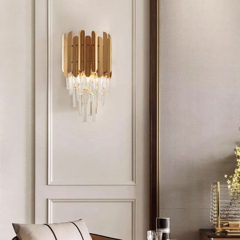 Mini Chandelier Wall Light