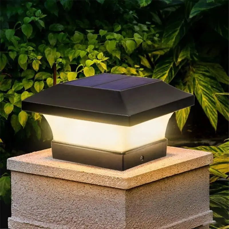 Nugee Short Light | Solar-Powered Column Light for Outdoors