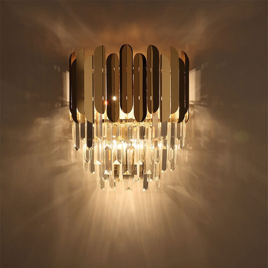 Mini Chandelier Wall Light
