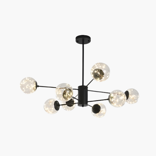 NobleLuminance - Glass ball chandelier