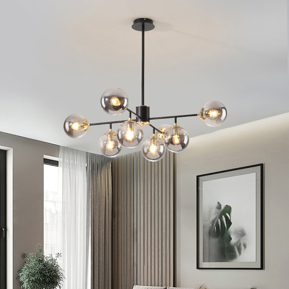 Nordic Style Glass Chandelier