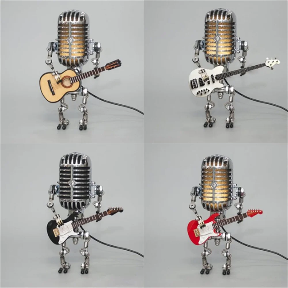 Guitarlamp™ - Robot Lamp with Guitar