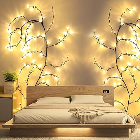 LED grapevine fairy lights