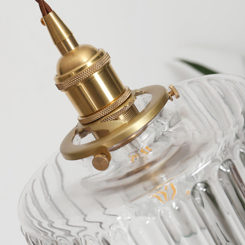 Vintage Crystal Pendant Lamp