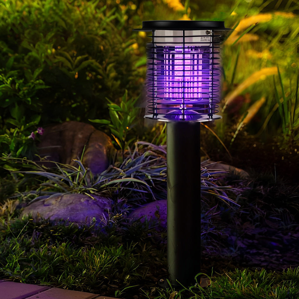 Waterproof USB Solar Double Light Frequency Vibration Mosquito Killer Lamp