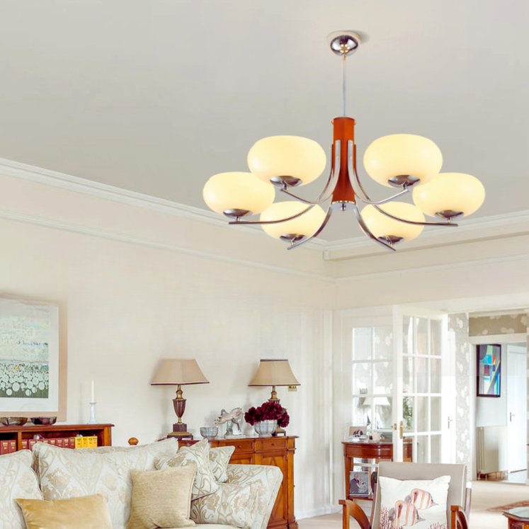 3/5 Head Bauhaus Chandelier